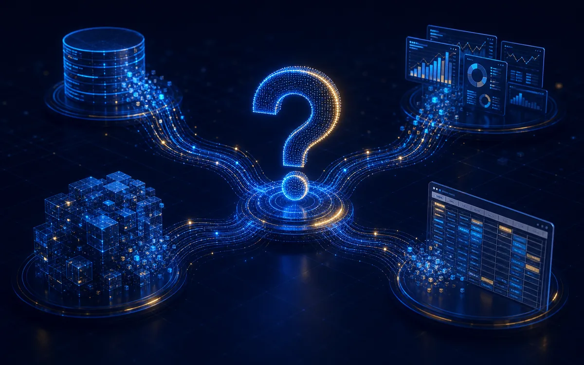 Disconnected systems creating uncertainty about the source of truth